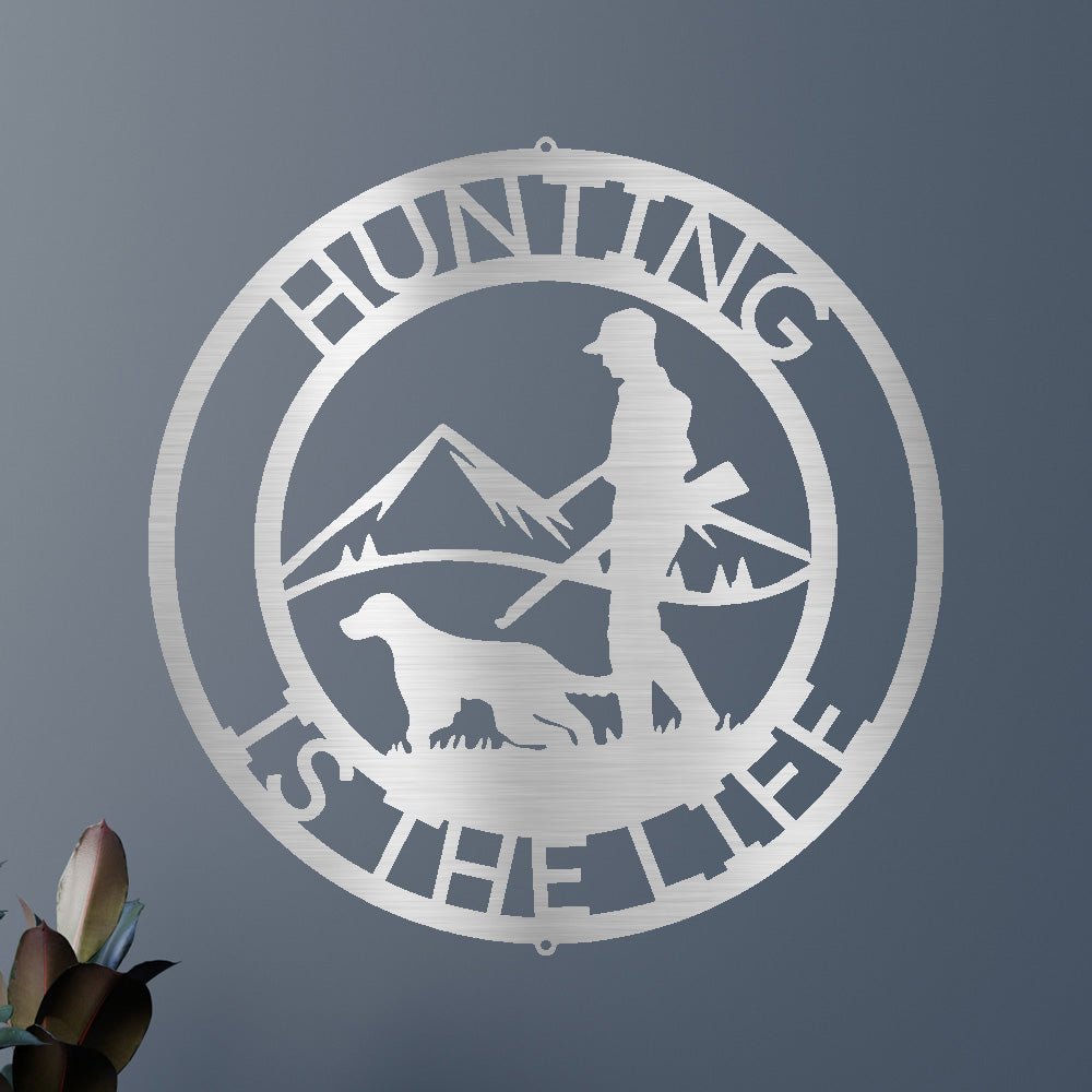 The Hunter Personalized Gifts - Custom Metal Sign