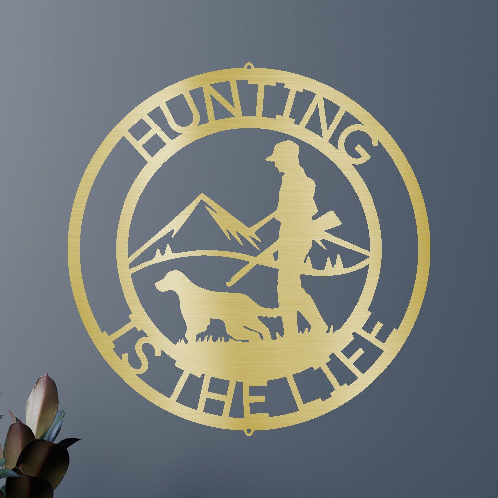 The Hunter Personalized Gifts - Custom Metal Sign