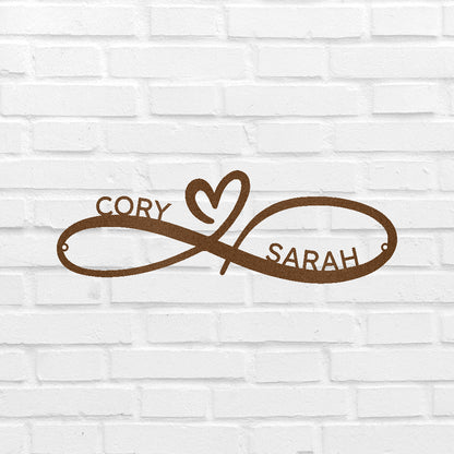 Wedding Gift Couples Personalized Gifts - Custom Metal Sign