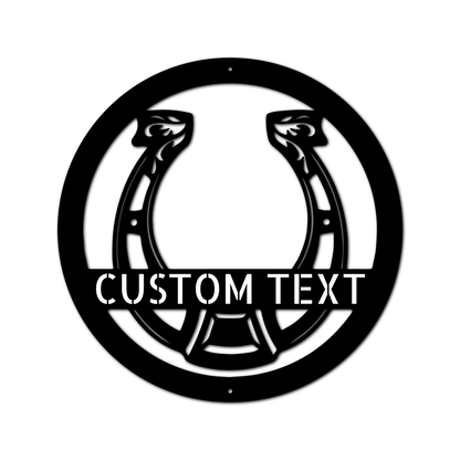 Wedding Gifts Personalized Gifts - Custom Metal Sign, Bridesmaid Present, Horse Owner, Housewarming Gifts