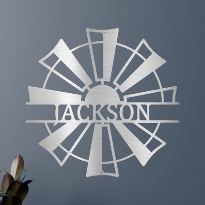 Windmill Personalized Gifts - Custom Metal Sign