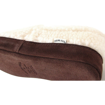 Polar Feet Kids' Perfect Mocs White Berber