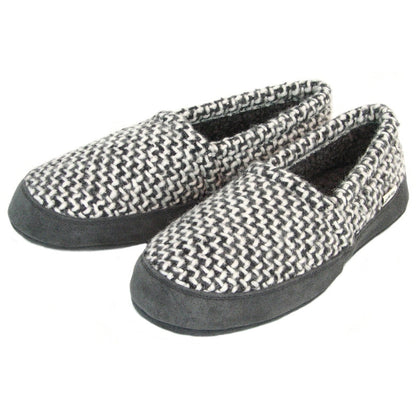 Polar Feet Men's Perfect Mocs Grey Wool