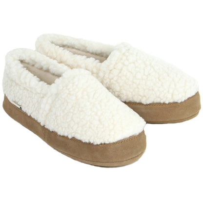 Polar Feet Women's Perfect Mocs - Cream Berber