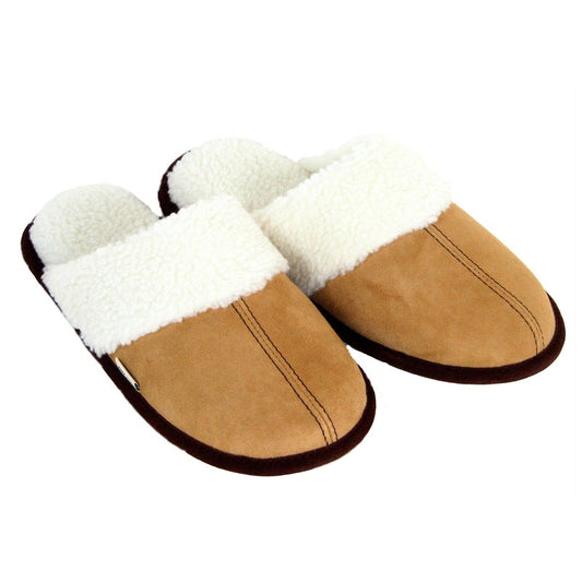 Polar Feet Women's Fine Suede Scuffs