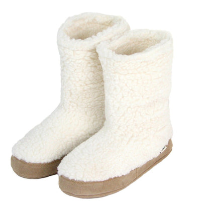 Polar Feet Women's Snugs - Cream Berber