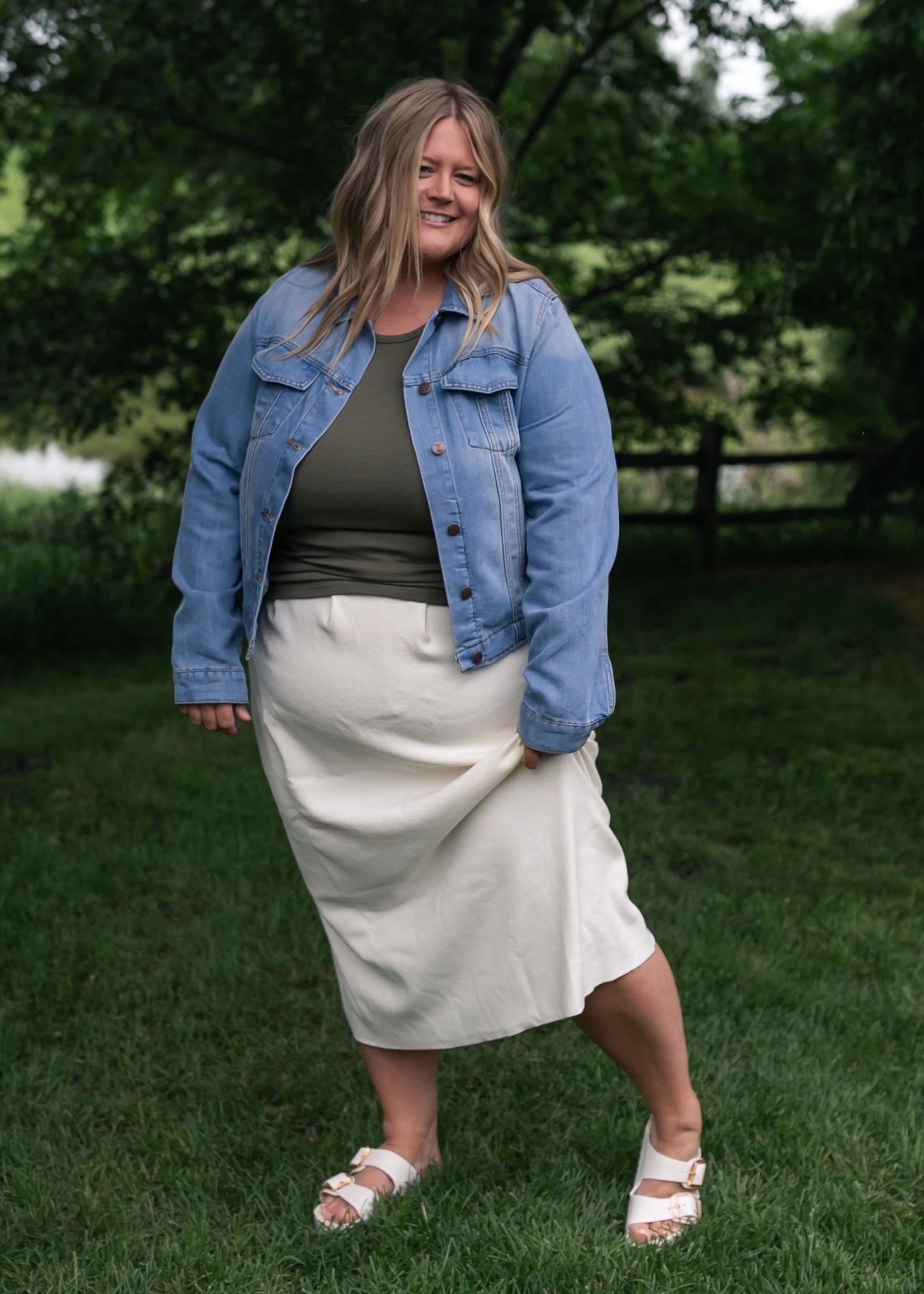 Essential Ribbed Half Sleeve Tee