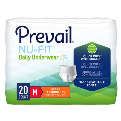 Prevail Nu-Fit Pull On Underwear