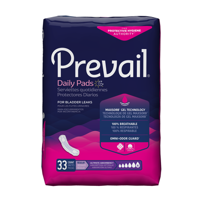 Prevail Women's Bladder Control Pad, Ultimate