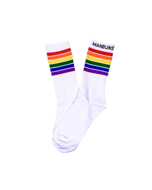 Pride Stripes LGBTQ Festival Unisex Crew Socks