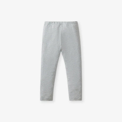 Spring and Autumn Girls Cute Rainbow Pattern Long Sleeves Sweatshirt and Grey Pants Clothing Set