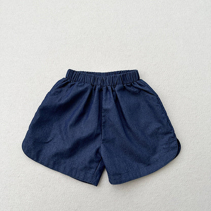 Summer Arrival Unisex Blue Denim Shorts