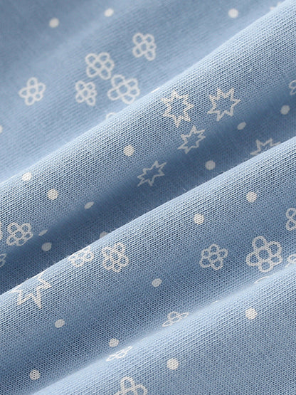 Summer Baby Kids Girls Swan Cartoon Pattern Short Sleeves T-Shirt And Shorts Casual Clothing Set