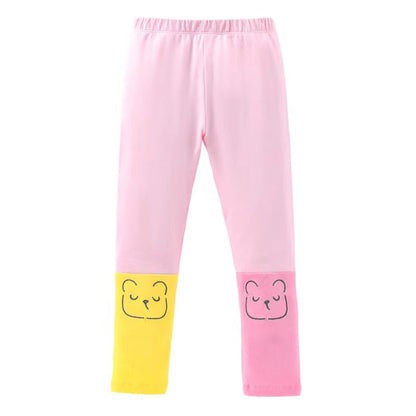 Baby Girl Car Patched & Dot Graphic Long Hoodie Combo Leggings Sets