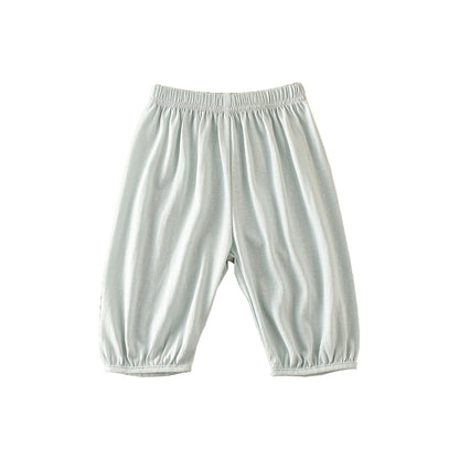Children’s Summer Comfortable Fashion Casual Light Solid Color Pants – Simple Trousers