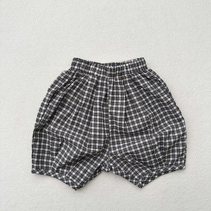 Summer Hot Selling Unisex Plaid/Denim Soft Cotton Thin Shorts