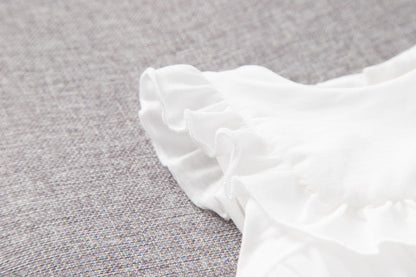 Baby Girl Solid Color Mesh Patchwork Design Sleeveless Patched Mesh Dress