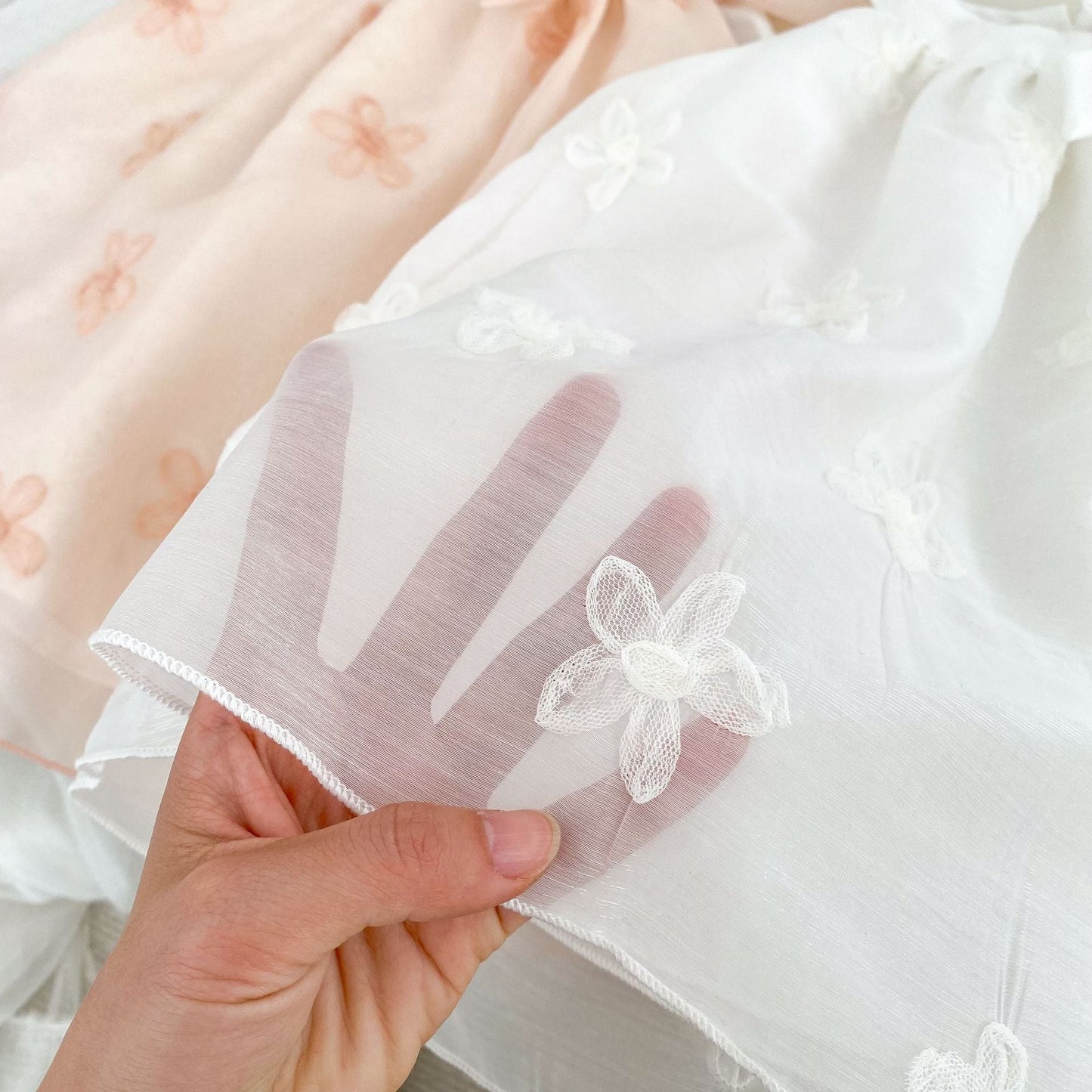 Summer Arrival Sleeveless Flowers Pattern Butterfly-bow Decorated Collar Dress for Stylish Girls