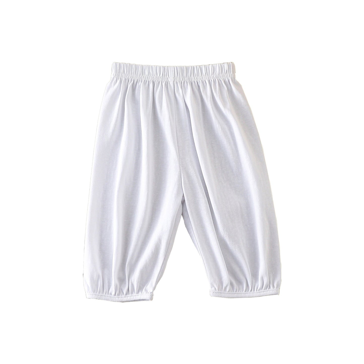 Children’s Summer Comfortable Fashion Casual Light Solid Color Pants – Simple Trousers