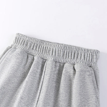 Spring and Autumn Boys Shark Cartoon Pattern Long Sleeves Sweatshirt and Pants Clothing Set