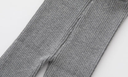 Baby Girl Bow Tie Patched Design Comfy Pants