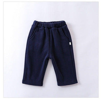 Infant Baby Girls 4-Colors Velvet-In Winter Pants