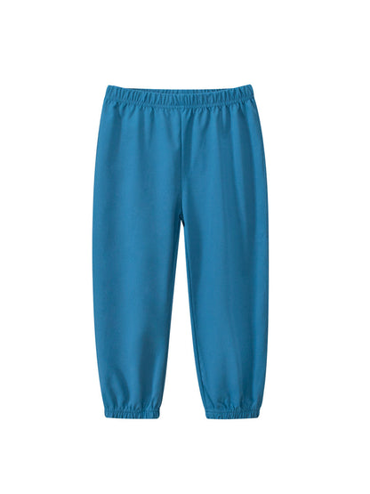 Children’s Summer Boys’ Solid Color Thin Breathable Pants – Casual Kids Trousers