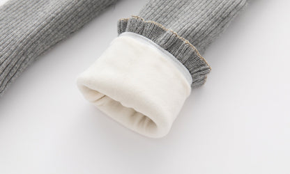 Baby Girl Bow Tie Patched Design Comfy Pants