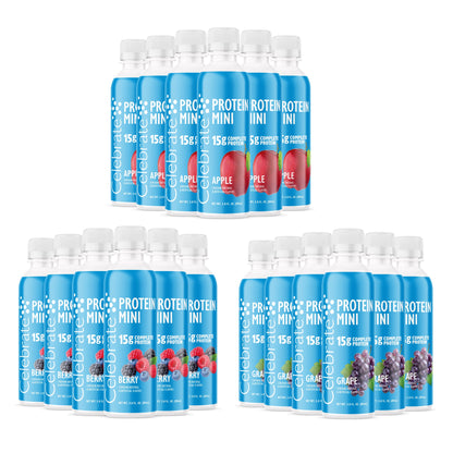 Protein Mini 15G Protein Shots, 3oz