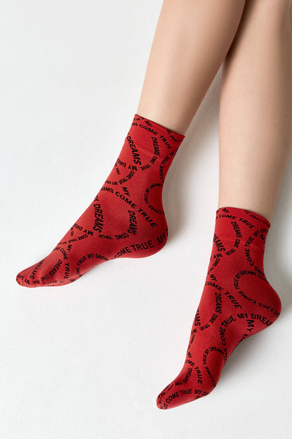 Dense Socks Conte Fantasy - Knitted "My dreams" Design