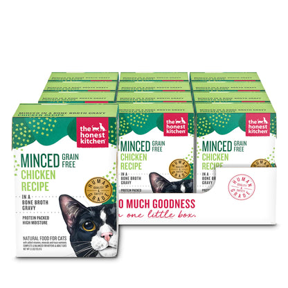 The Honest Kitchen - Cat Fd Minced Chicken Gravy (Pack of 12) 5.5 Oz
