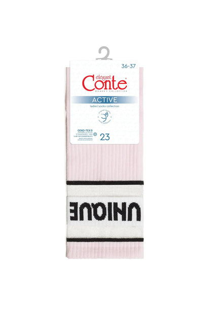 Conte Cotton Long Socks Active 156 - "Unique"
