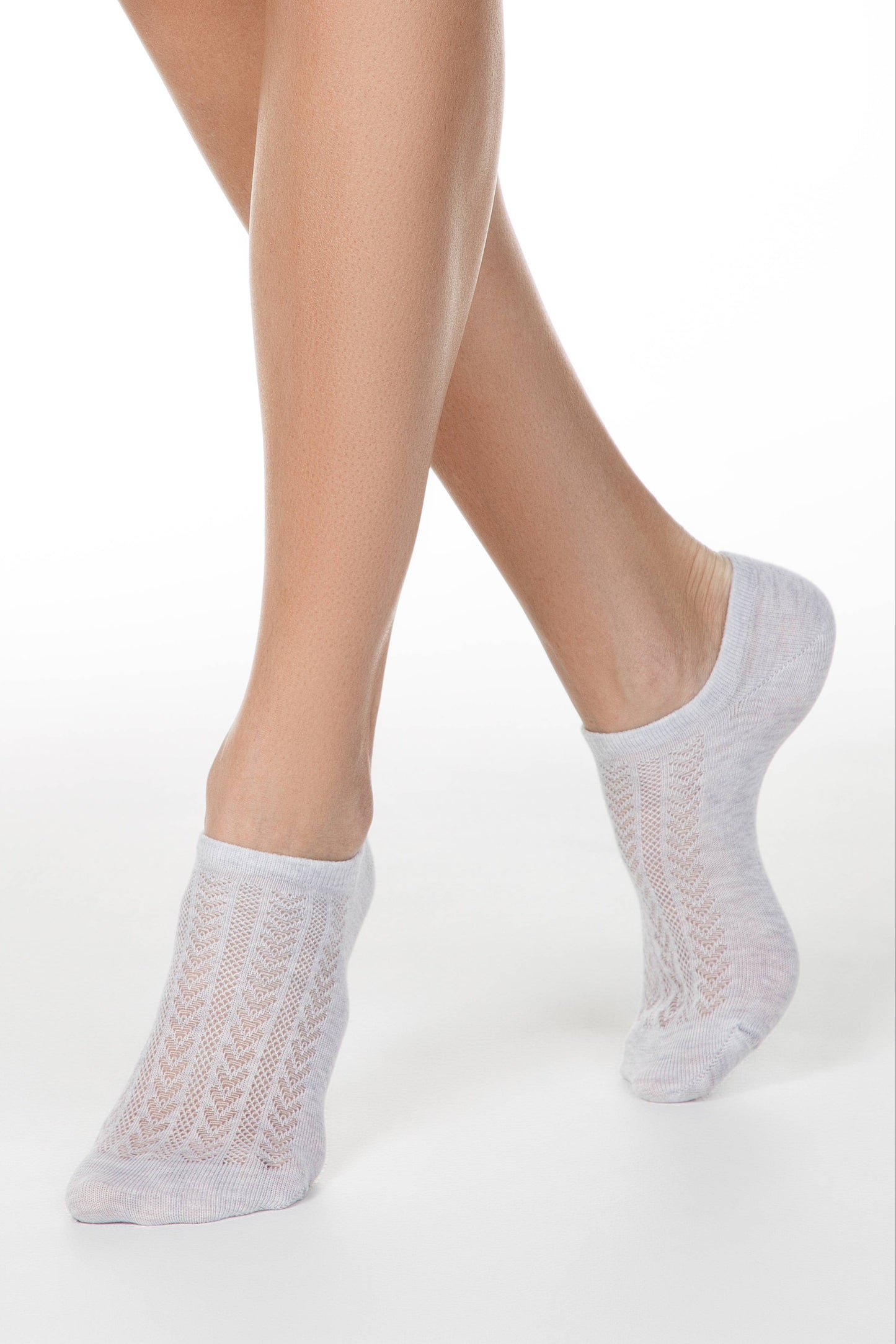 Cotton Ankle Socks Conte Active - 179 Openwork Weave