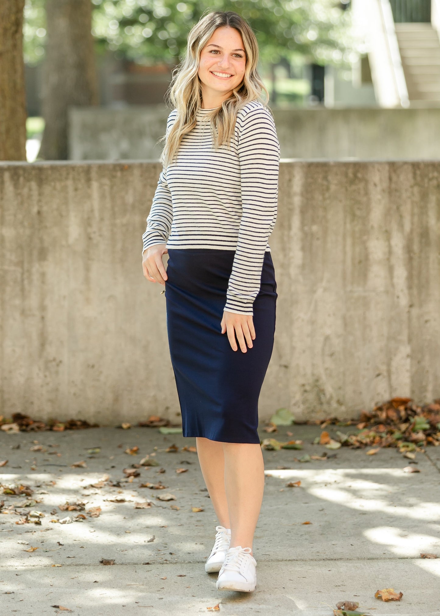 Quinn Knit Midi Skirt