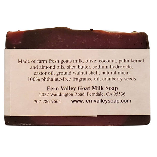 Natural Goat Milk Soap | Exfoliating Scrub | Raspberry Truffle