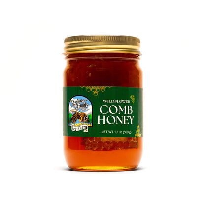 Comb Jar of Honey