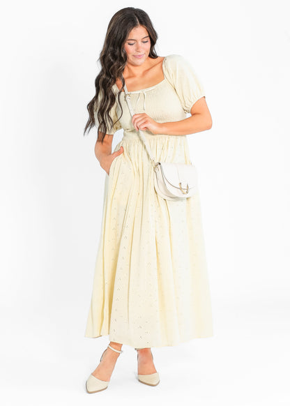 Rayna Eyelet Maxi Dress - FINAL SALE