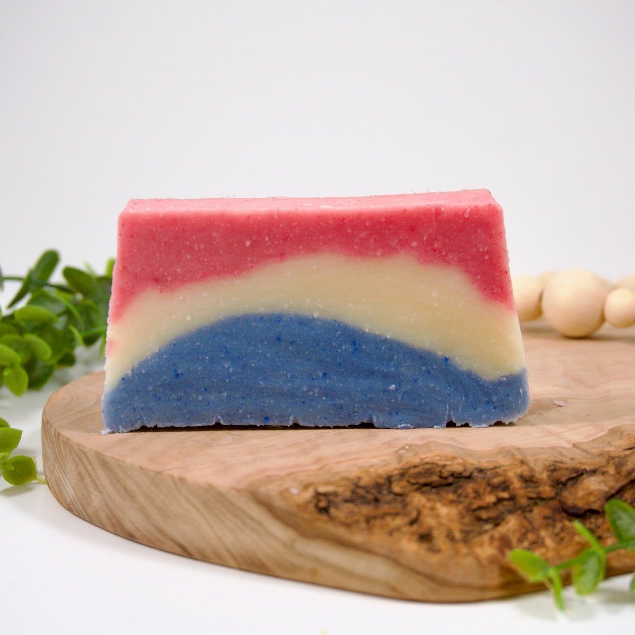 Red, White, & Blueberry Bar Soap