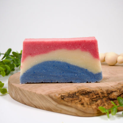 Red, White, & Blueberry Bar Soap