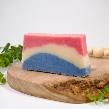 Red, White, & Blueberry Bar Soap
