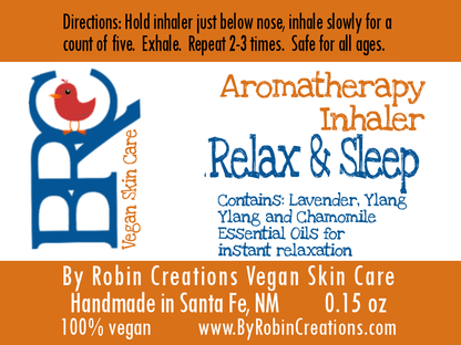 Relax & Sleep Aromatherapy Inhaler