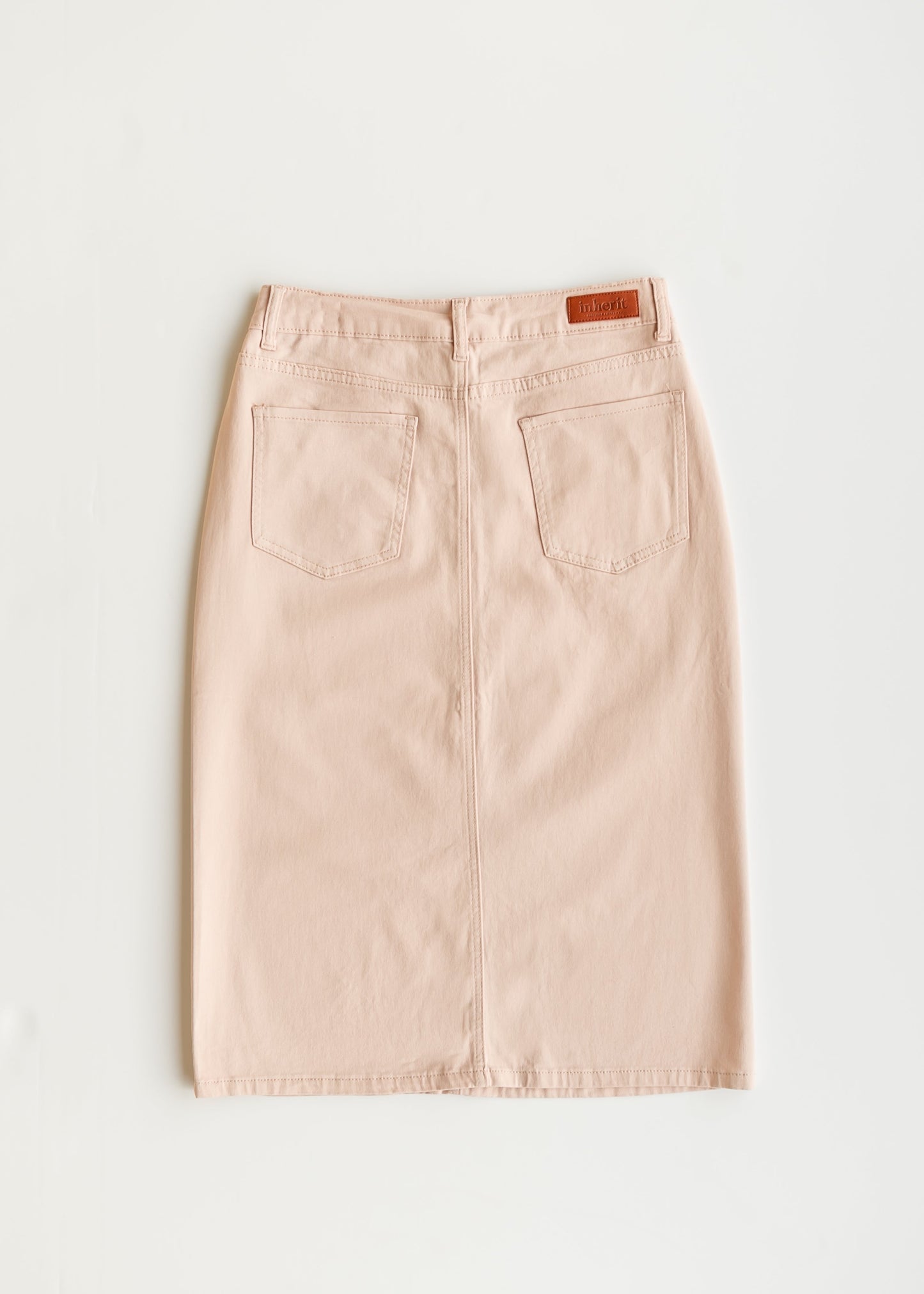 Remi Rose Denim Midi Skirt - FINAL SALE