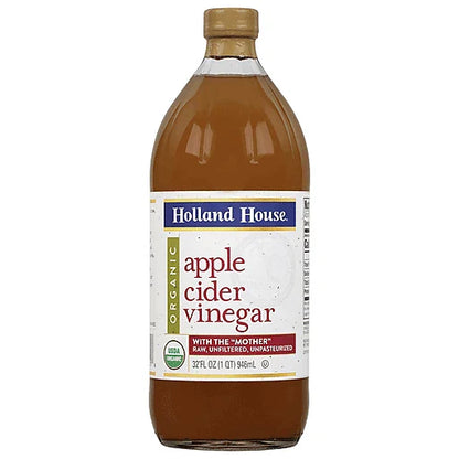 Holland House Apple Cider Vinegar - 32 Oz, Pack of 6
