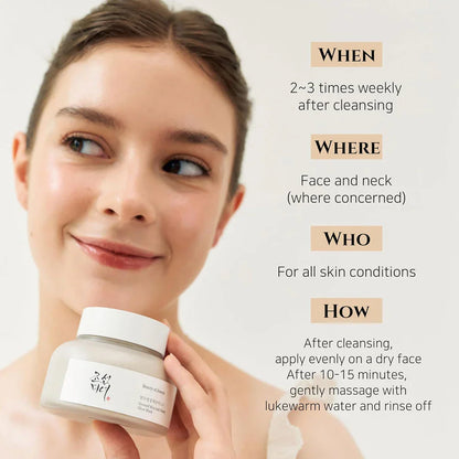 BEAUTY OF JOSEON Ground Rice and Honey Glow Mask