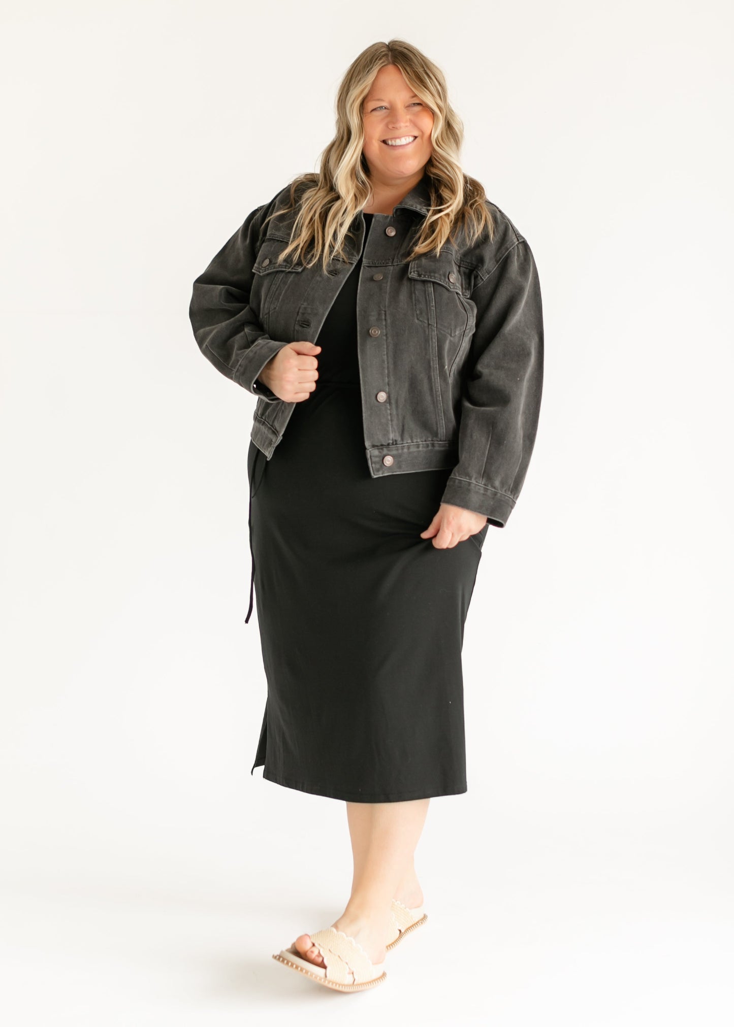 Romy Self Tie Maxi Dress - FINAL SALE