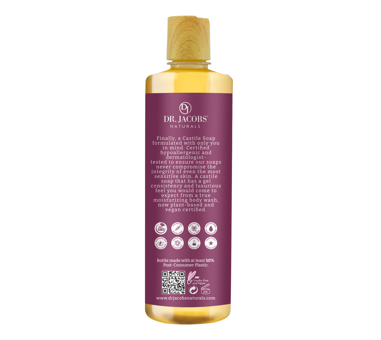 Rose Castile Body Wash (All American)