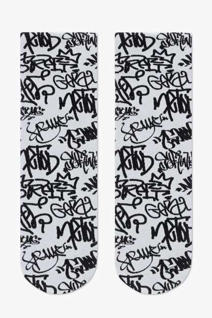 Socks Conte Fantasy - Graffiti Pattern