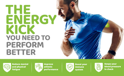 Boost Energy Patches: Caffeine, Guarana Green Tea Transdermal Energy - 28 Pack