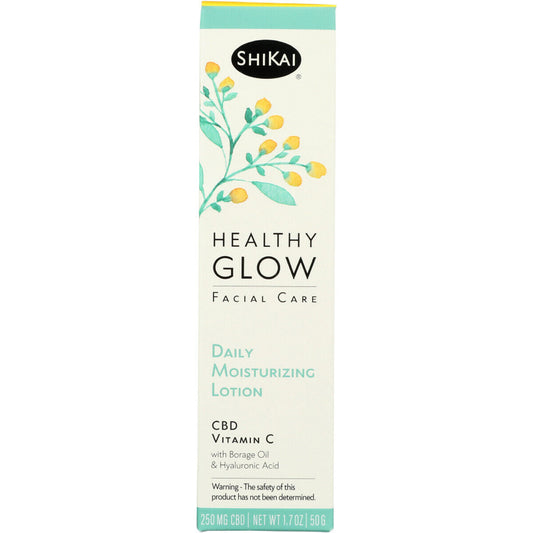 Shikai Healthy Glow Facial Care Daily Moisturizing Lotion, 1.7 Oz
