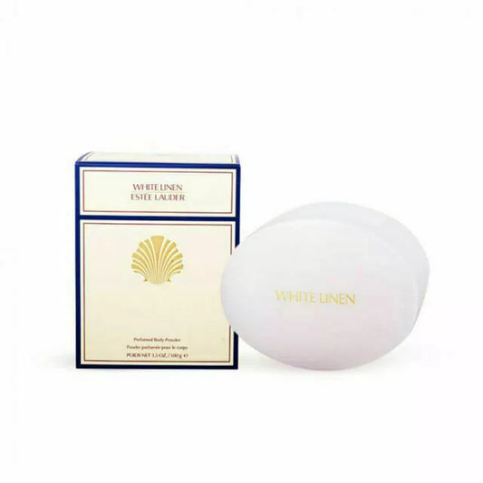White linen Estée Lauder Perfumed Body Powder for Women